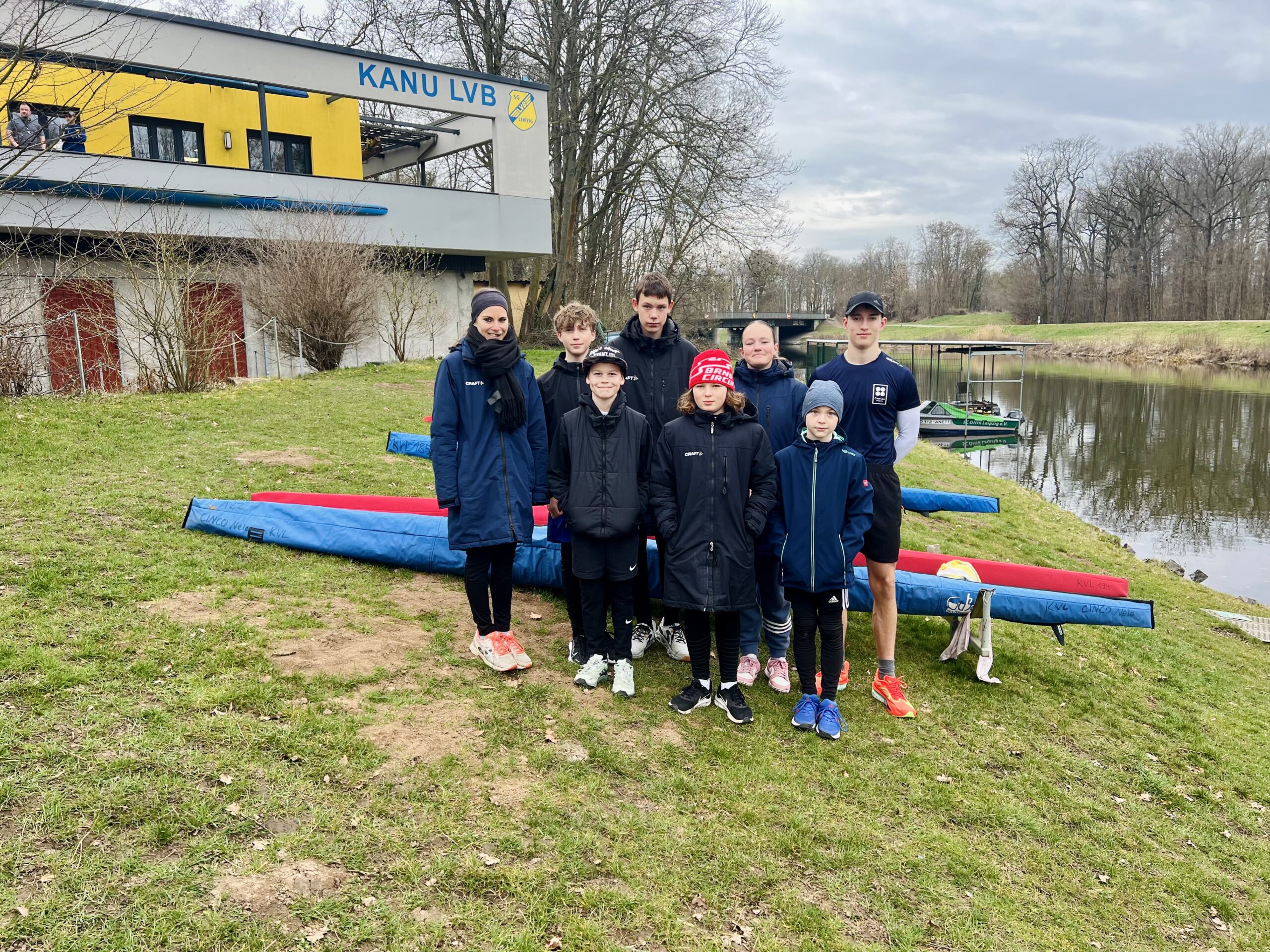 Waldlauf und 1. Kadertest Leipzig